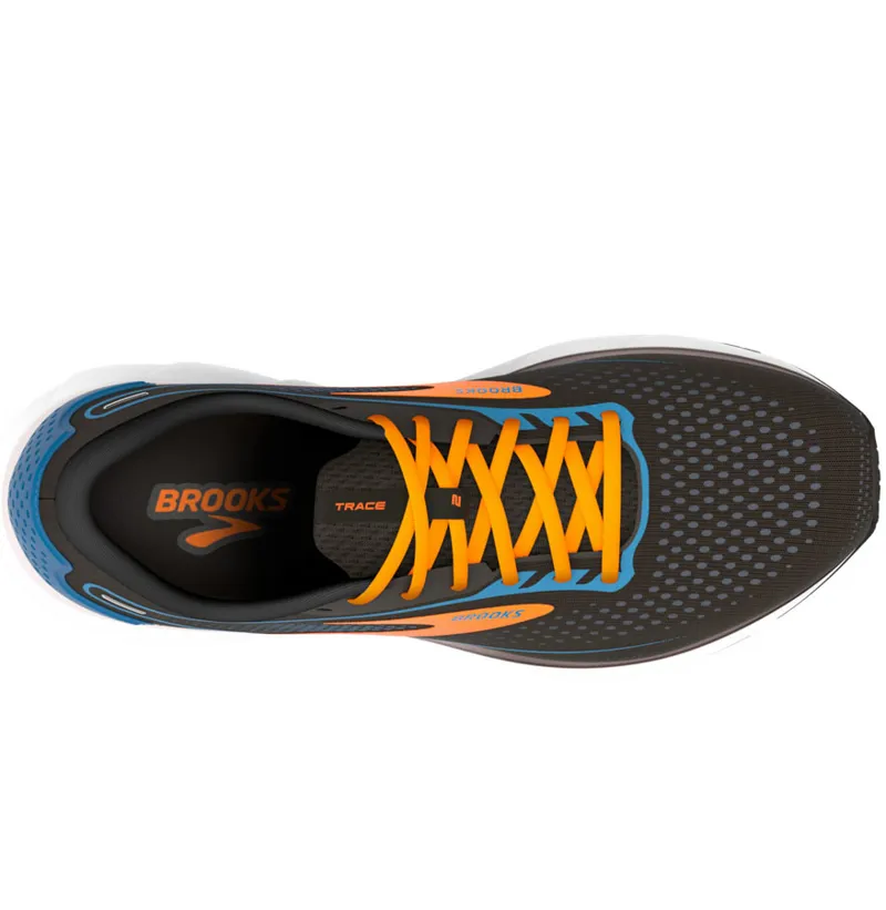 Brooks Men's Trace 2 - Classic Blue/Orange-4